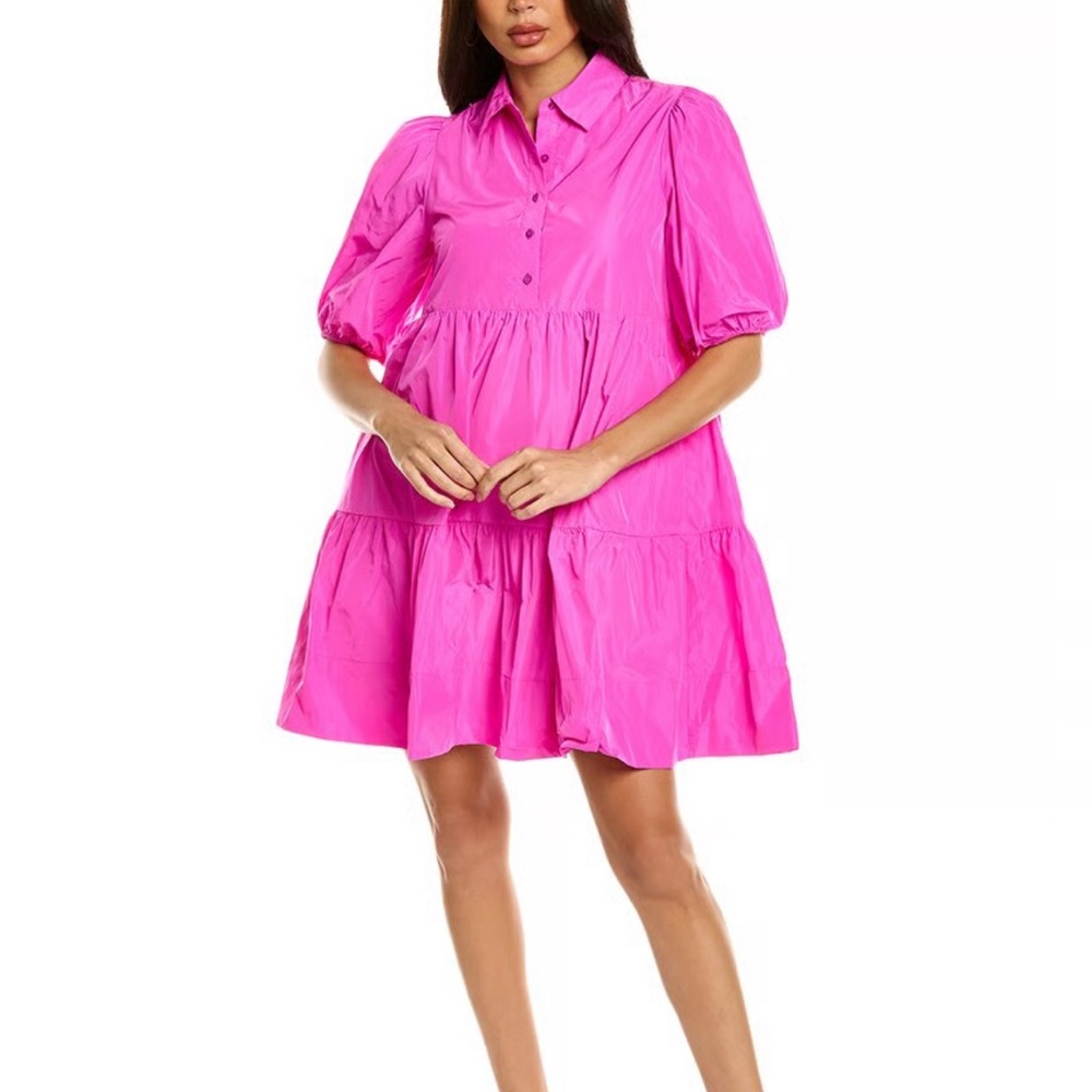 Lilly Pulitzer Bright Pink Crissa Mini Dress